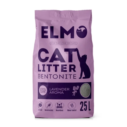 Peeneteraline bentoniidist kassiliiv lavendlilõhnaline 25L